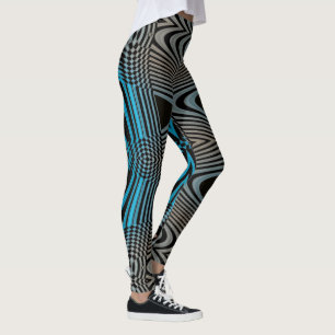 Schwarze Diamanten - 1-Swirl Leggings