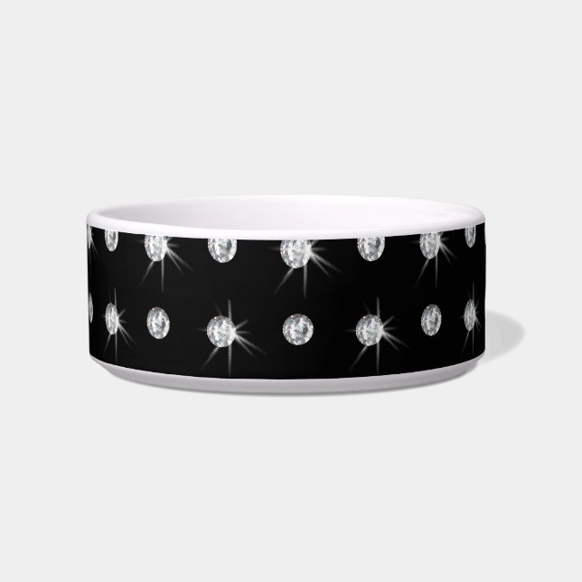Schwarze Diamanten Napf (Rechts)