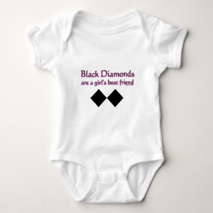 Schwarze Diamanten sind ein bester Freund der Baby Strampler