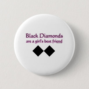 Schwarze Diamanten sind ein bester Freund der Button
