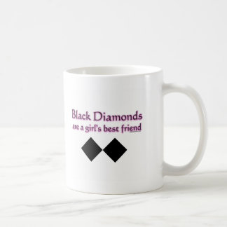 Schwarze Diamanten sind ein bester Freund der Kaffeetasse