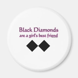Schwarze Diamanten sind ein bester Freund der Magnet