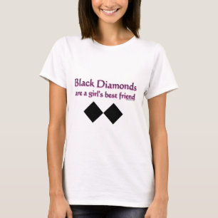 Schwarze Diamanten sind ein bester Freund der T-Shirt