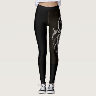 Schwarze Dreamcatcher Leggings