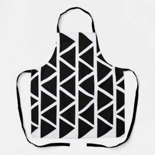 Schwarze Dreiecke Schürze