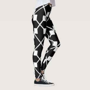 Schwarze Ecke   Zazzle_Growshop. Leggings