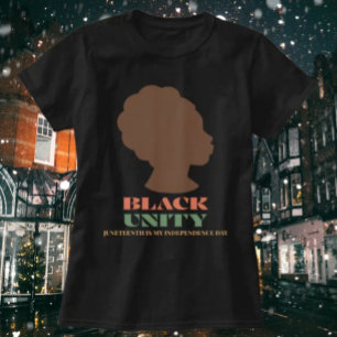 Schwarze Einheit: Juneteenth ist mein Unabhängigke T-Shirt
