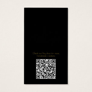 Schwarze elegante Schmuck-Ohrhänger-Display-Karte