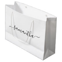 Schwarze elegante Schriftzug-Signatur Name