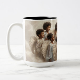 Schwarze Engel Kaffeetasse