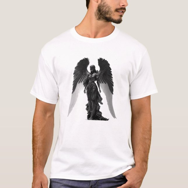 Schwarze Engel T-Shirt (Vorderseite)