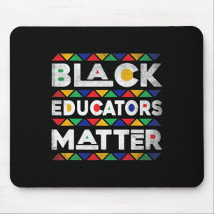 Schwarze Erzieher Problem Melanin Afrikanischer Le Mousepad