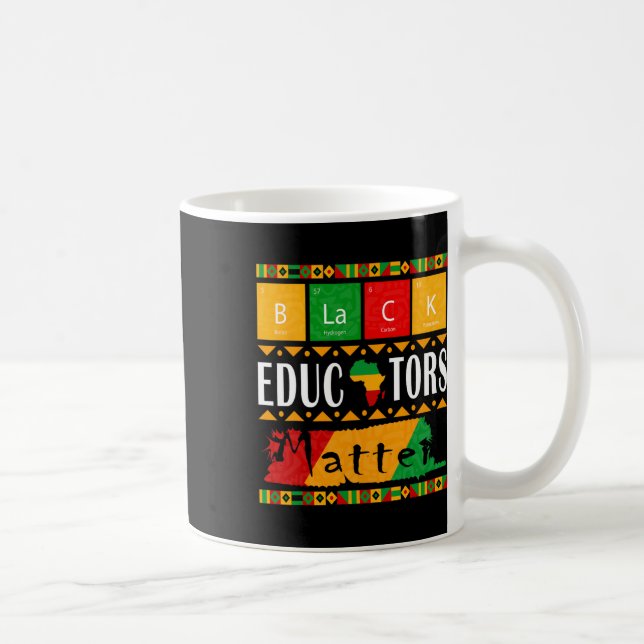 Schwarze Erzieher Problem Schwarze Geschichte Mona Kaffeetasse (Rechts)