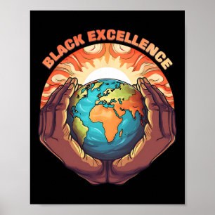 Schwarze Exzellenz Schwarze Geschichte Monat _1 Poster