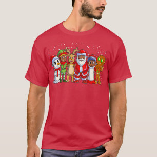 Schwarze Familie Weihnachten Afro Afrikanischer We T-Shirt
