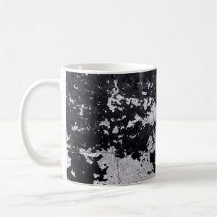 Schwarze Farbe in Chip Kaffeetasse