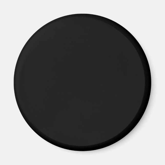 Schwarze Farbe Magnet (Vorne)