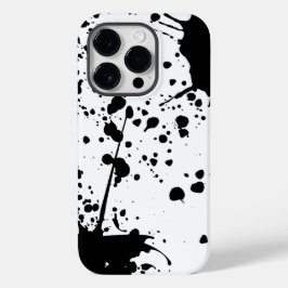 Schwarze Farbe Spill Case-Mate iPhone 14 Pro Hülle