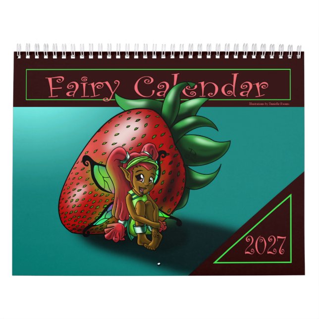 Schwarze Feen 2027 Kalender (Titelbild)