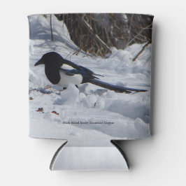 Schwarze Felswand Magpie kann kühler werden Dosenkühler