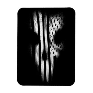 Schwarze Flagge Magnet