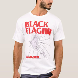 Schwarze Flagge - Premium beschädigt T-Shirt