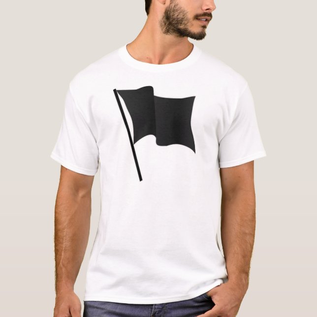 Schwarze Flagge T-Shirt (Vorderseite)