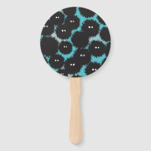 Schwarze Flaute-Monster Fächer