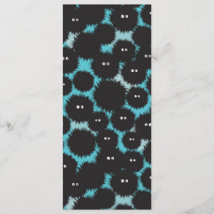 Schwarze Flaute-Monster Menükarte