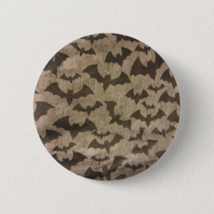 Schwarze Fledermäuse Button