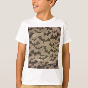 Schwarze Fledermäuse T-Shirt