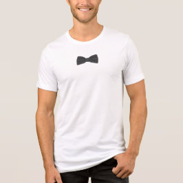 Schwarze Fliege – Klassische formelle Mode Tri-Blend Shirt