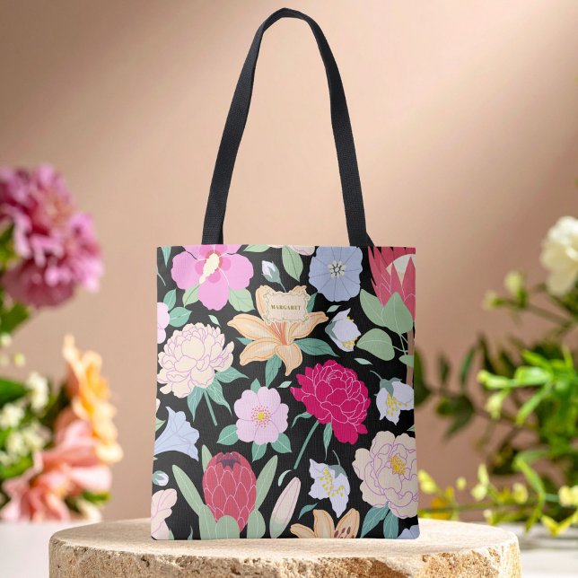 Schwarze florale chic modische Unique (Von Creator hochgeladen)