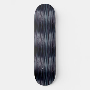 Schwarze flüssige Metallic-Wirkung Skateboard