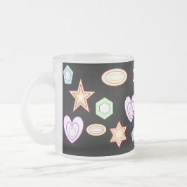 Schwarze Formen Tasse