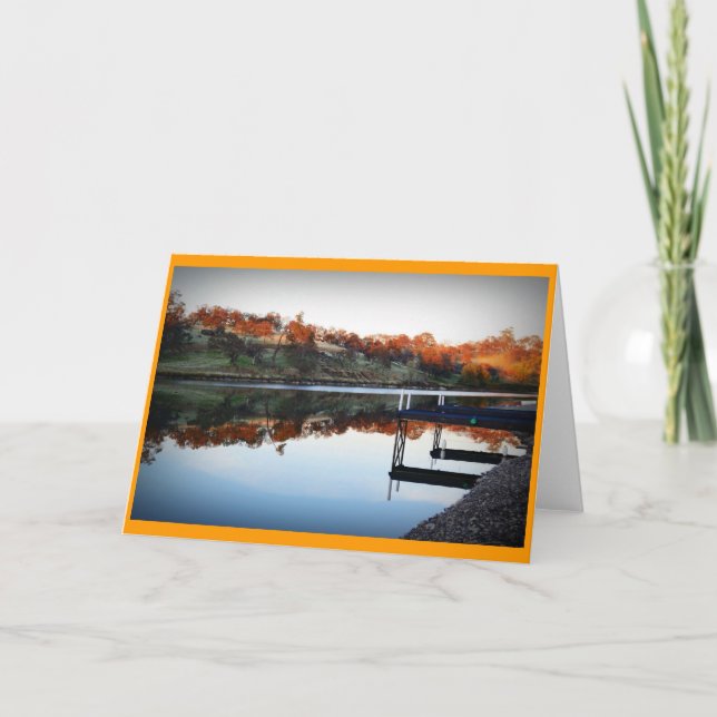 Schwarze Fotokarten Karte (Vorderseite)