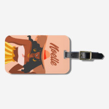 Schwarze Frau, Big Hat, Ferienhäuser