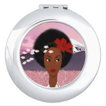 Schwarze Frau Mirror - Tagesgeschenk der schwarzen