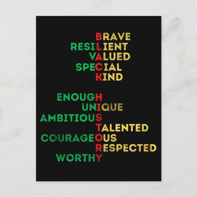 Schwarze Frauen Afrikanische Melanin-Frauen Postkarte (Vorderseite)