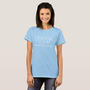 Schwarze Frauen - chemische Elemente T-Shirt