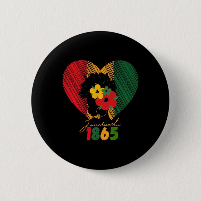 Schwarze Frauen erinnern an meine Vorfahren Button (Vorderseite)
