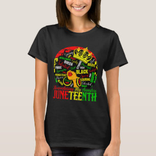 Schwarze Frauen erinnern an meine Vorfahren Junete T-Shirt