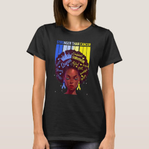 Schwarze Frauen Königin stärker als Down-Syndrom B T-Shirt