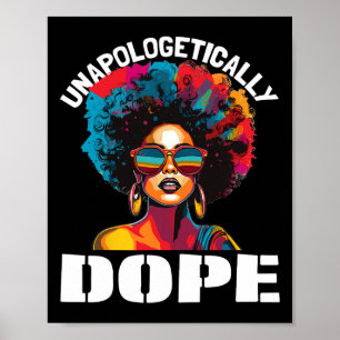 Schwarze Frauen unentschuldbar Medikamente Junetee Poster