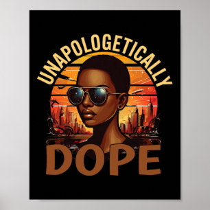 Schwarze Frauen unentschuldbar Medikamente Junetee Poster