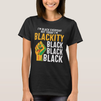 Schwarze Freiheit heute bin ich erpresst junetenha T-Shirt
