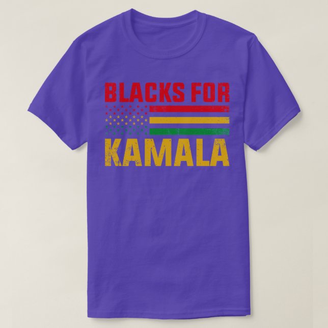 Schwarze für Kamala T-Shirt (Design vorne)