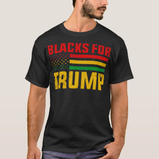 Schwarze für Trump T-Shirt