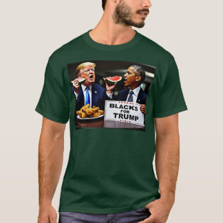 Schwarze für Trump T-Shirt