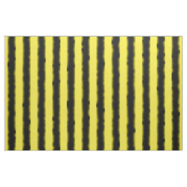 Schwarze, gelbe Bienen-Farbe Stripes Gewebe Stoff